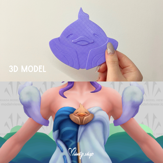 3D Printed Kit | Ahri Spirit Blossom Springs League of Legends Accessories