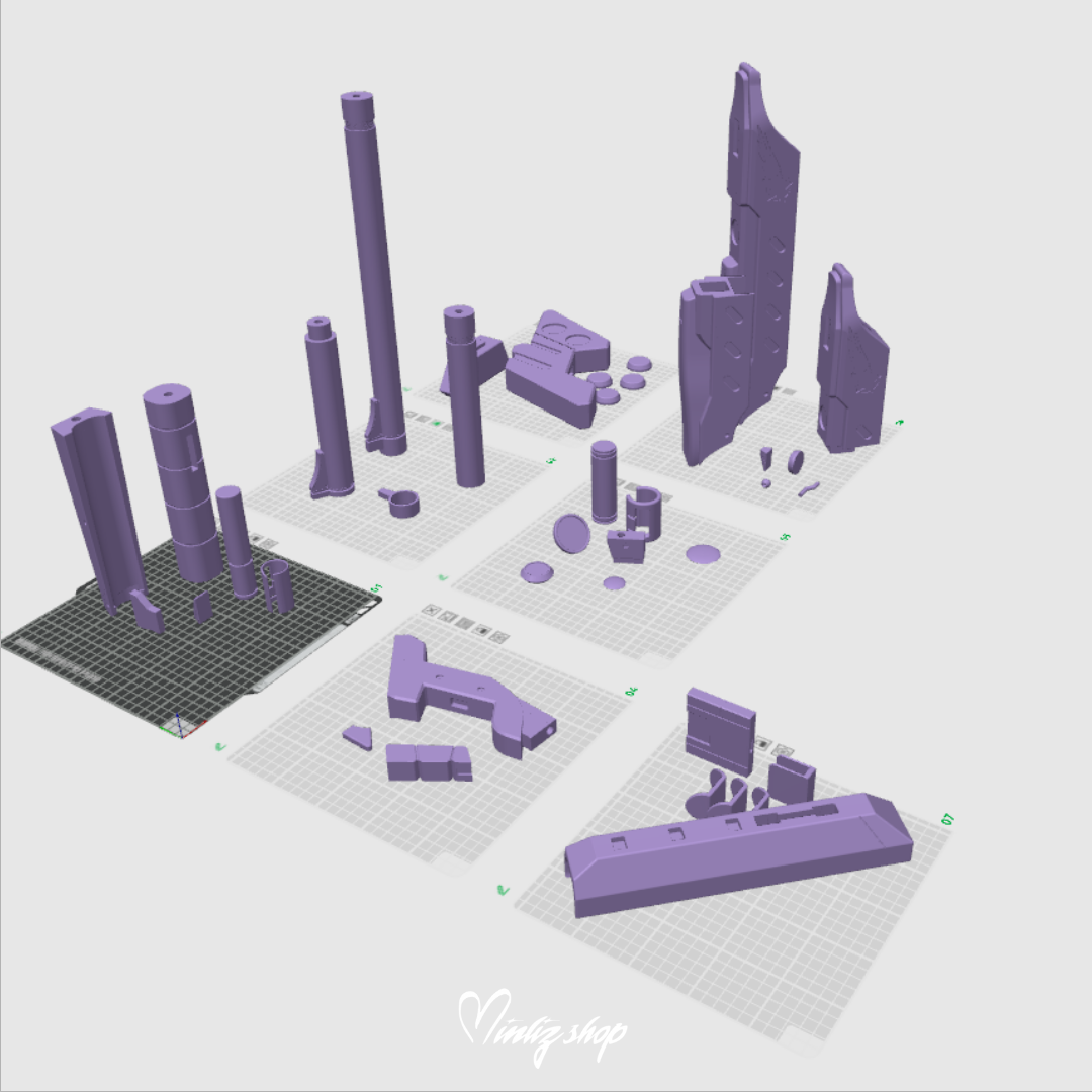 3D Model | Caitlyn Arcade Weapon League of Legends