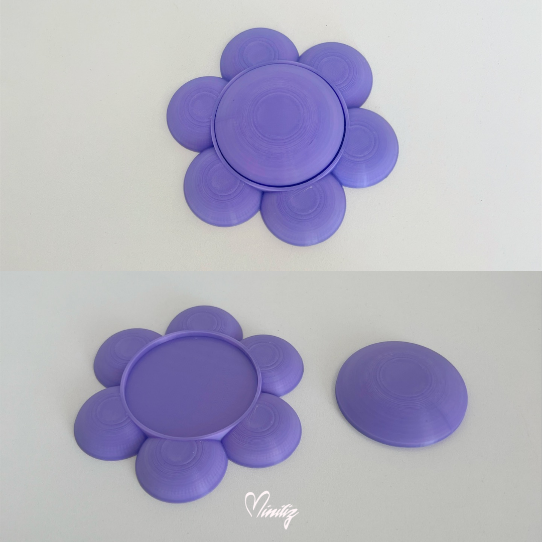 3D Model | Princess Daisy brooch and earrings