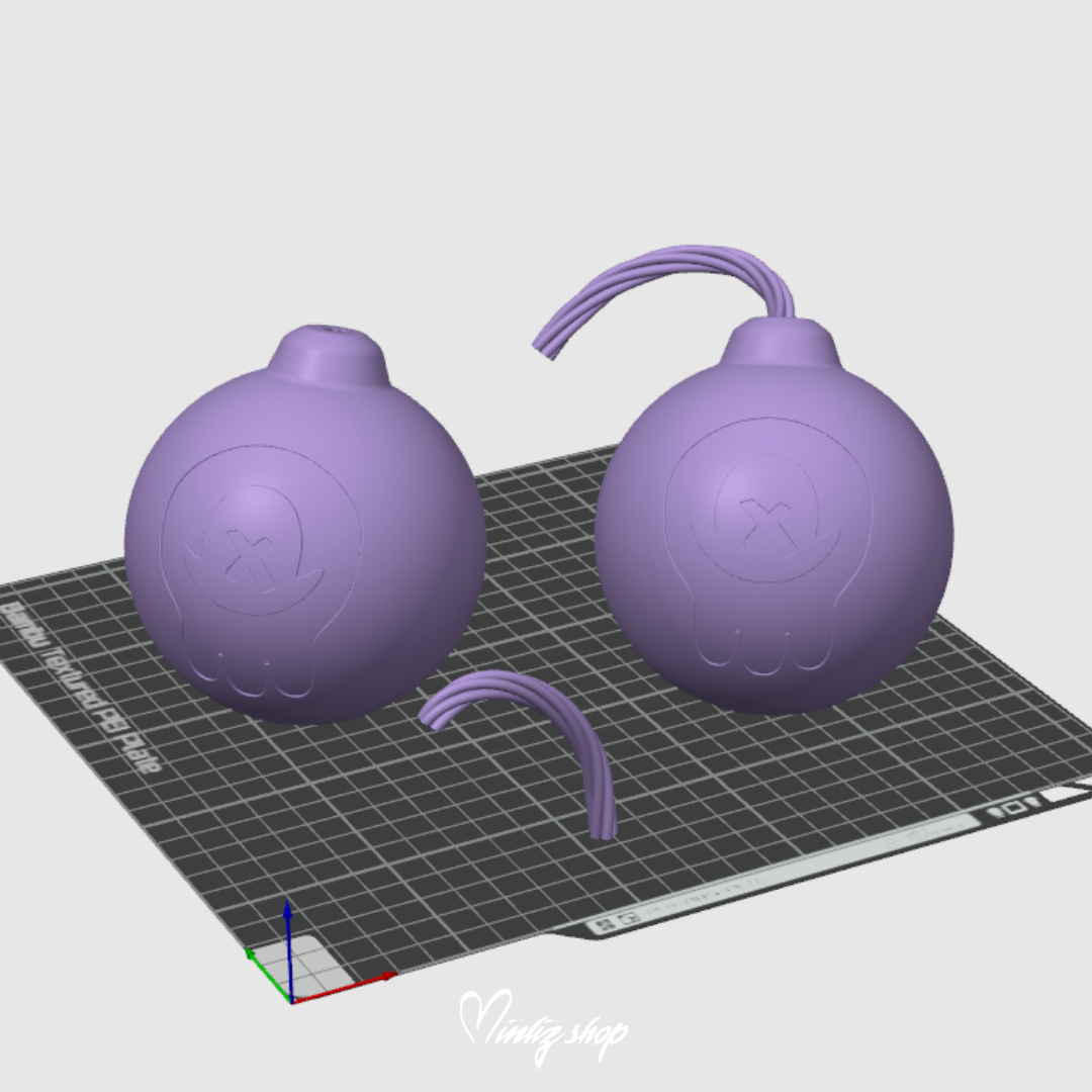 3D Model | Hazbin Hotel Cherri Bomb Granada