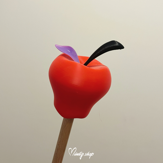 3D Printed Kit | Hazbin Hotel Lucifer Morningstar Apple Cane Staff