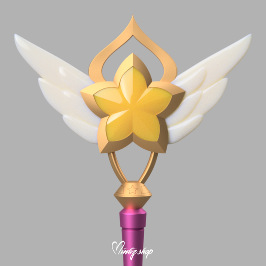 3D Model | Lux Star / Pajama Guardian skin wand weapon League of Legends