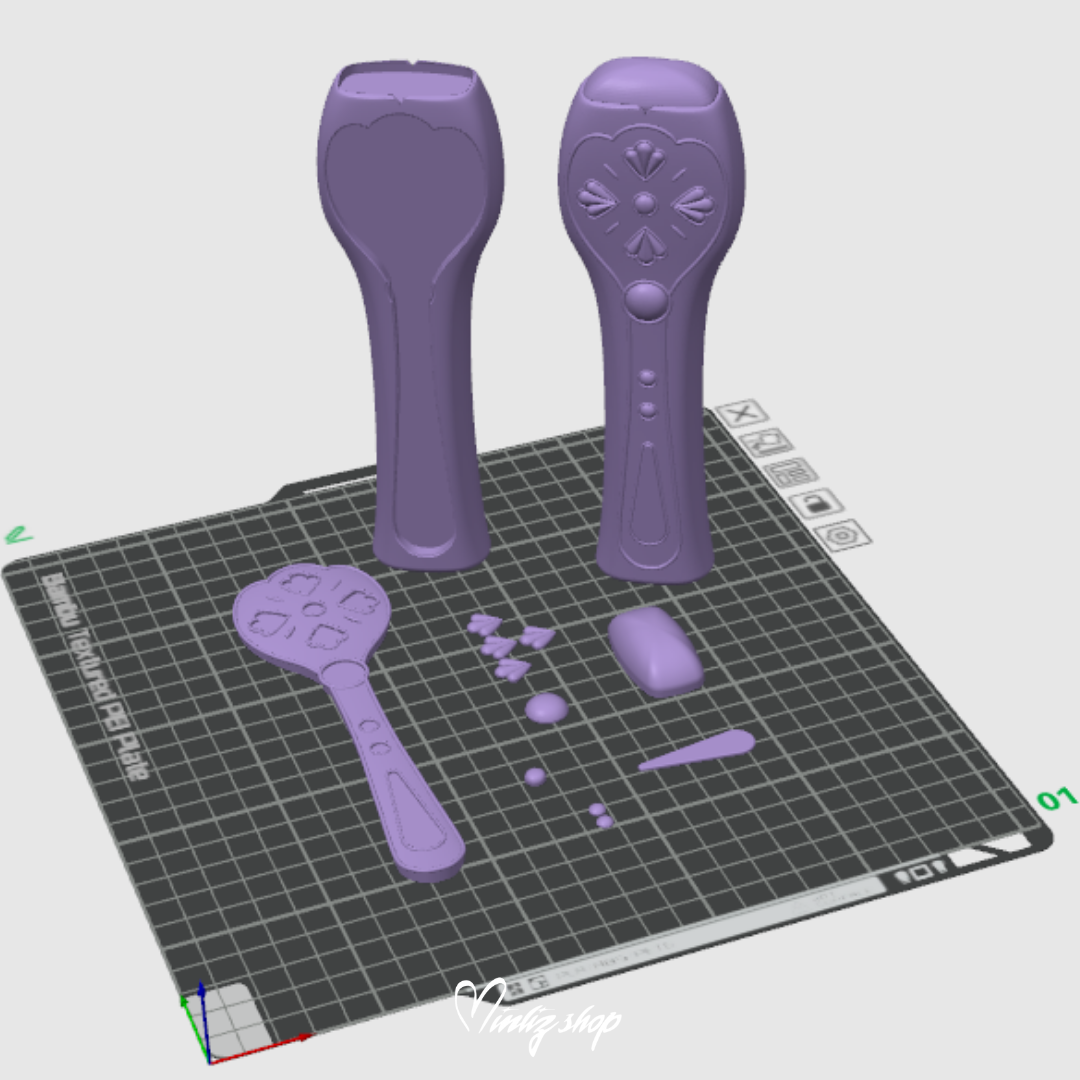 3D Model | Mermaid Melody Microphone E-Pitch