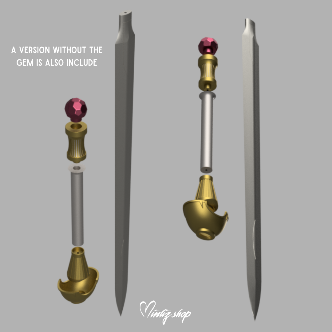 3D Printed Kit | Raphtalia Sword the Rising of the Shield Hero