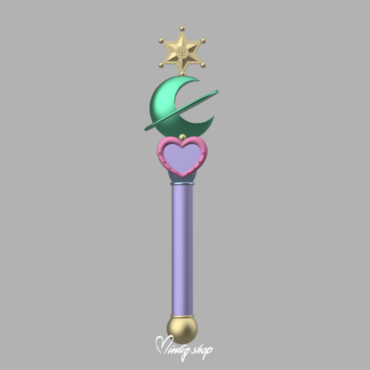 3D Model | Inspired Sailor Moon Sailor Neptune Lip Rod