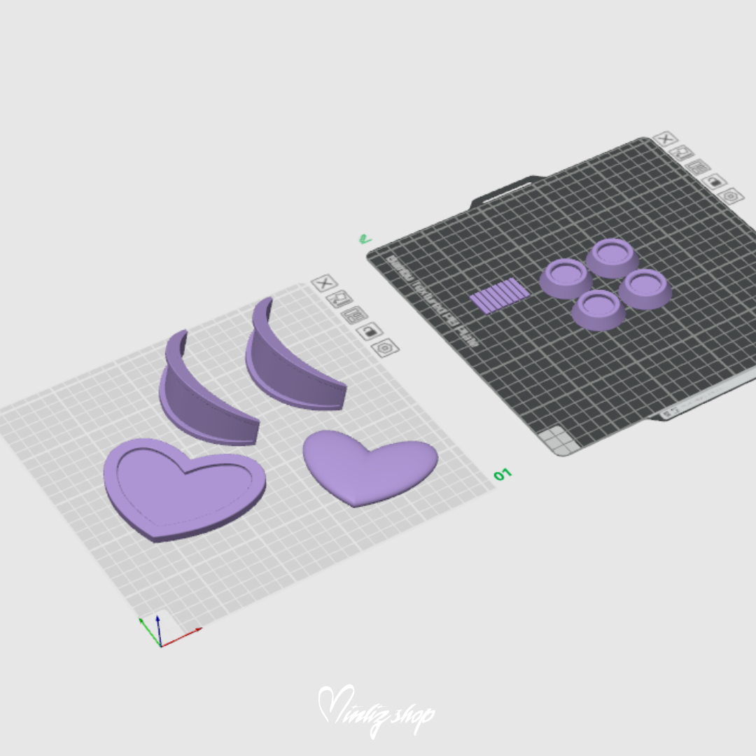 3D Model | Totally Spies - Bodysuit accessories