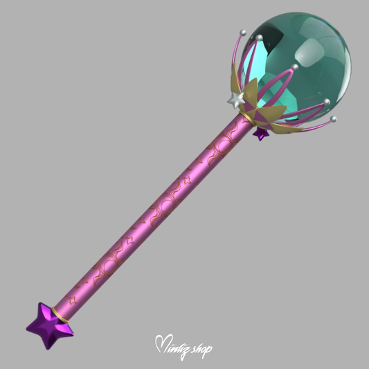 3D Model | Winx Club Reboot The Magic is Back Stella Magic Wand