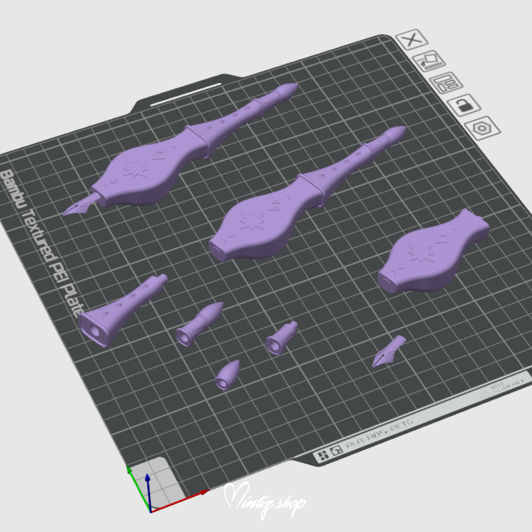 3D Model | Witch Hat Atelier Pen / Wand Coco