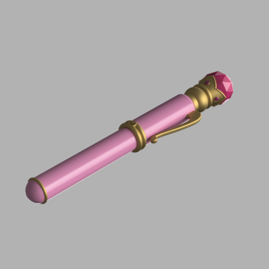 3D Model | Sailor Moon Disguise Pen Manga / Crystal Version