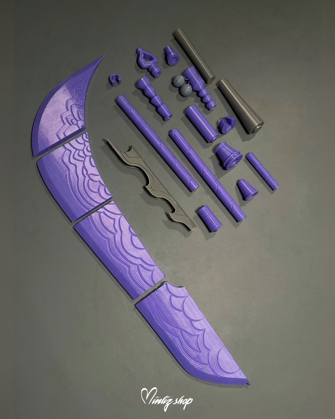 3D Printed Kit Kpop Demon Hunters Mira Weapon / Spear Gok-Do