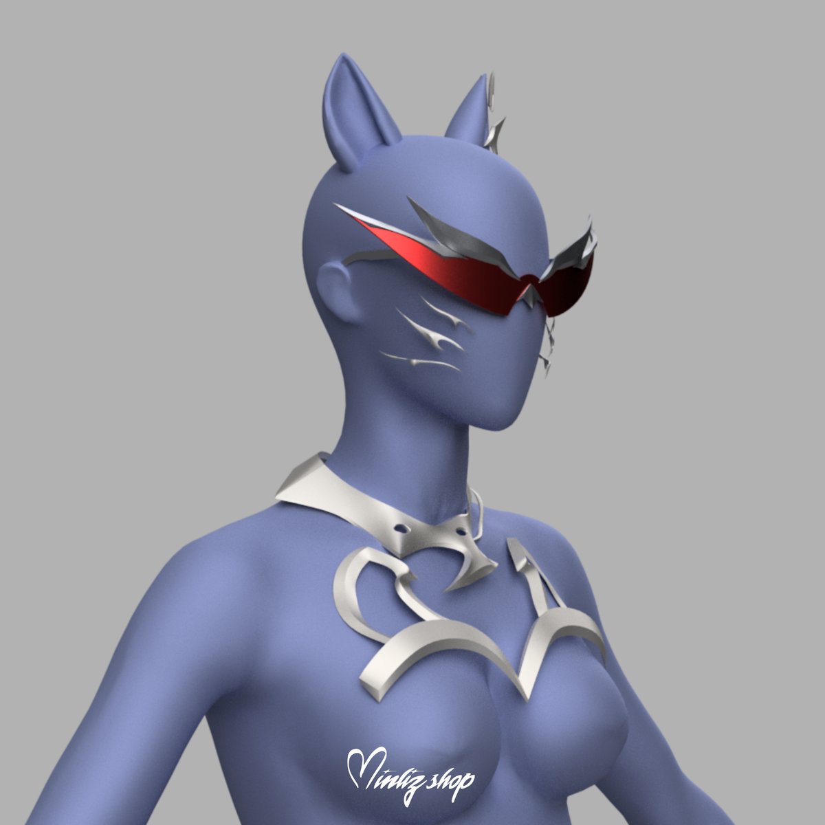 3D Model | KDA Ahri Firestarter Accessories Bundle