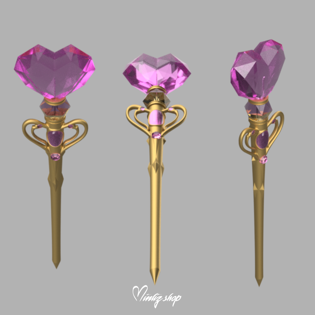 3D Model | Sugar Sugar Rune - Chocola Wand Manga vers