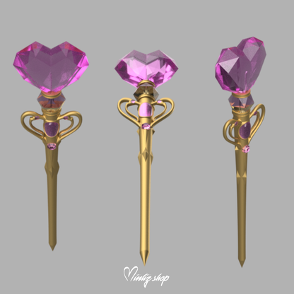 3D Model | Sugar Sugar Rune - Chocola Wand Manga vers