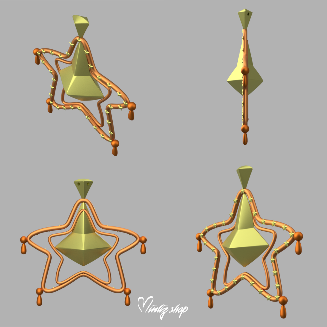 3D Model | Winx Club Stella Enchantix Fairy Dust Bottle