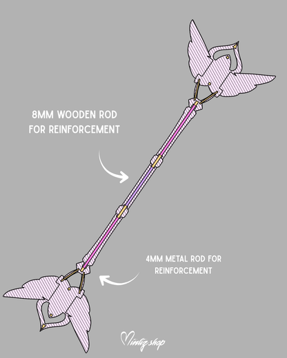 3D Printed Kit | Lux Star / Pajama Guardian skin wand weapon League of Legends