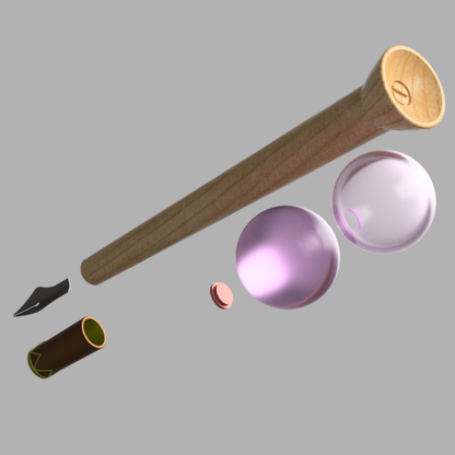 3D Model | Witch Hat Atelier Pen / Wand Coco