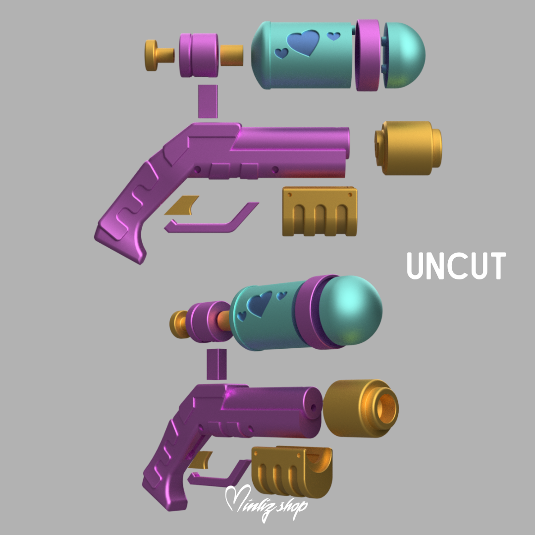 3D Model | League of Legends - Pool Party Miss Fortune Weapon