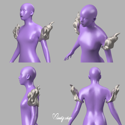 3D Model | Ahri Spirit Blossom Springs League of Legends Accessories