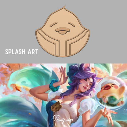 3D Model | Ahri Spirit Blossom Springs League of Legends Accessories