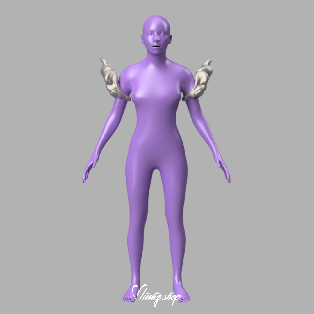 3D Model | Ahri Spirit Blossom Springs League of Legends Accessories