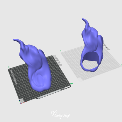 3D Model | Ahri Spirit Blossom Springs League of Legends Accessories
