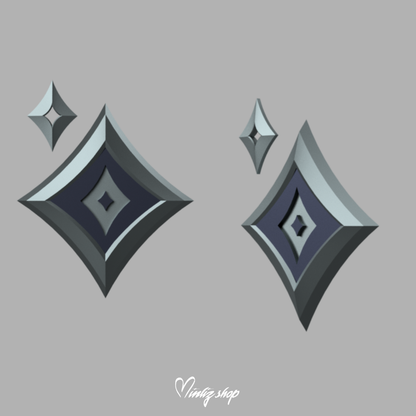 3D Models | Snow Moon Ahri Accessories League of Legends