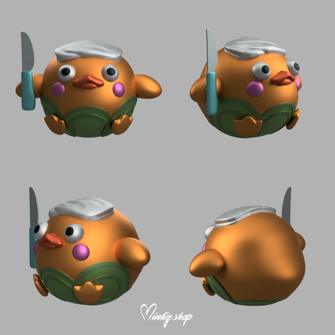 3D Model | Ahri Spirit Blossom Springs League of Legends Accessories