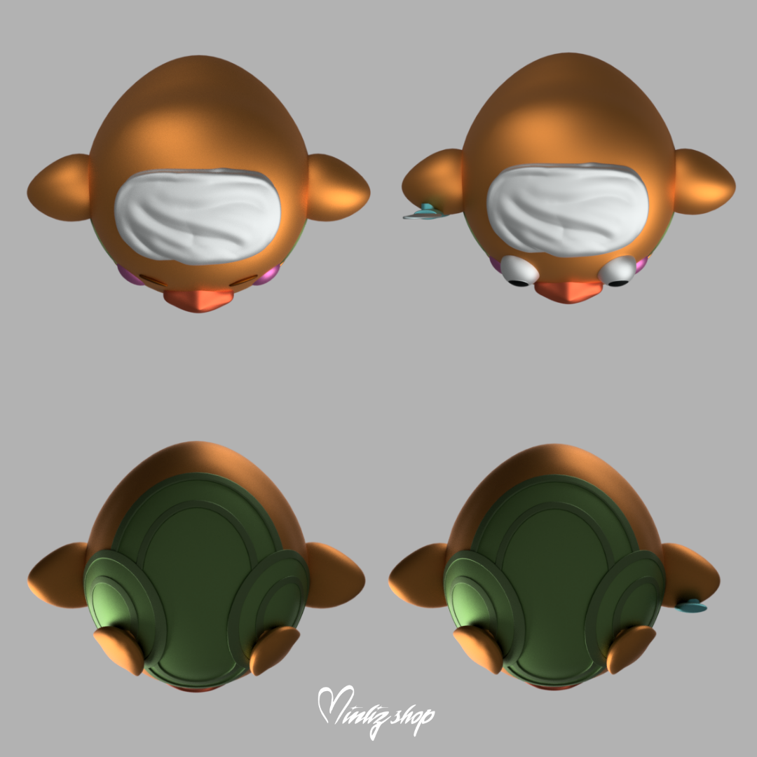 3D Model | Ahri Spirit Blossom Springs League of Legends Accessories