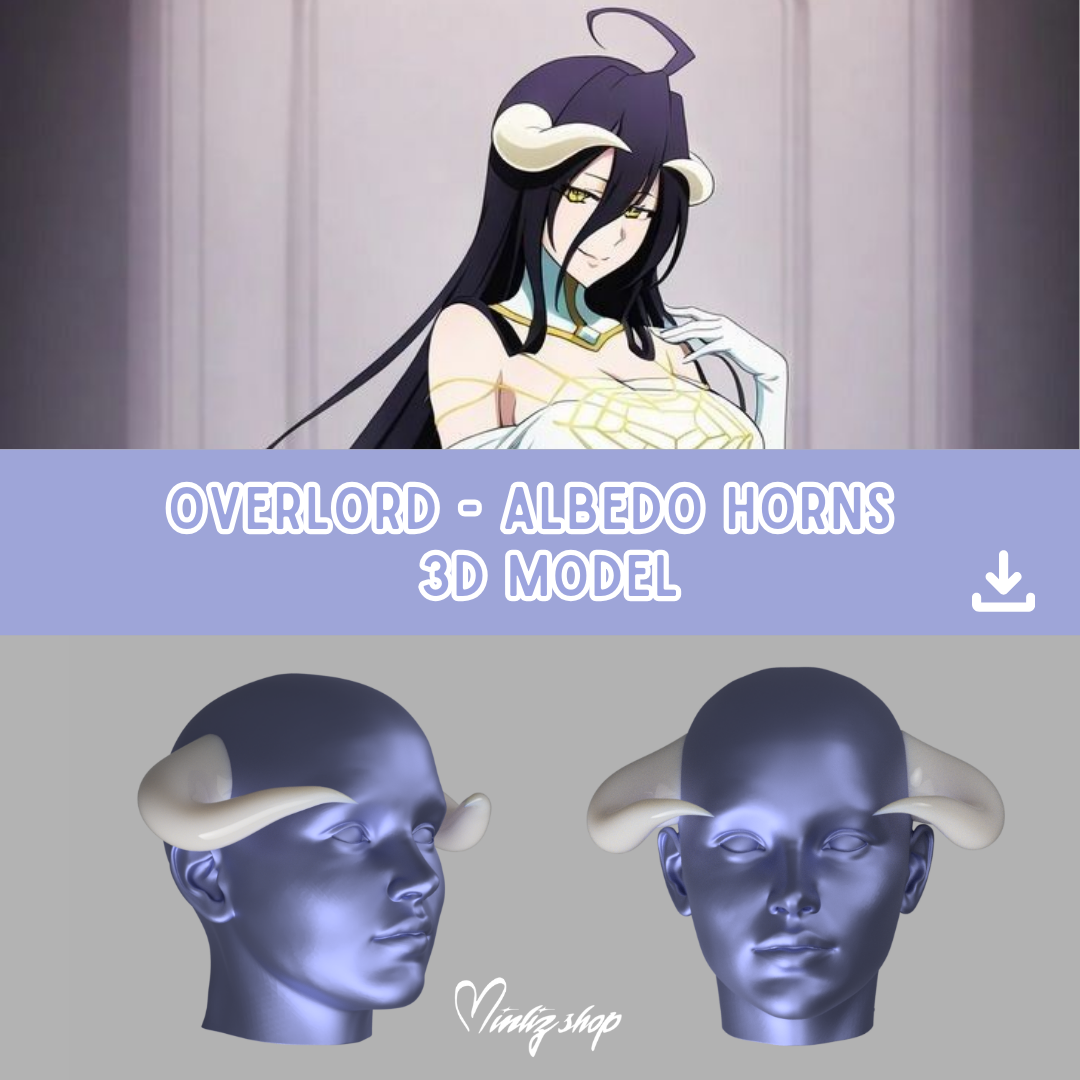 3D Model | Albedo Horns Overlord