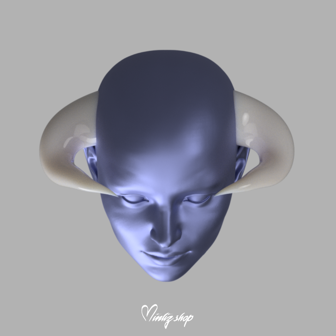 3D Model | Albedo Horns Overlord