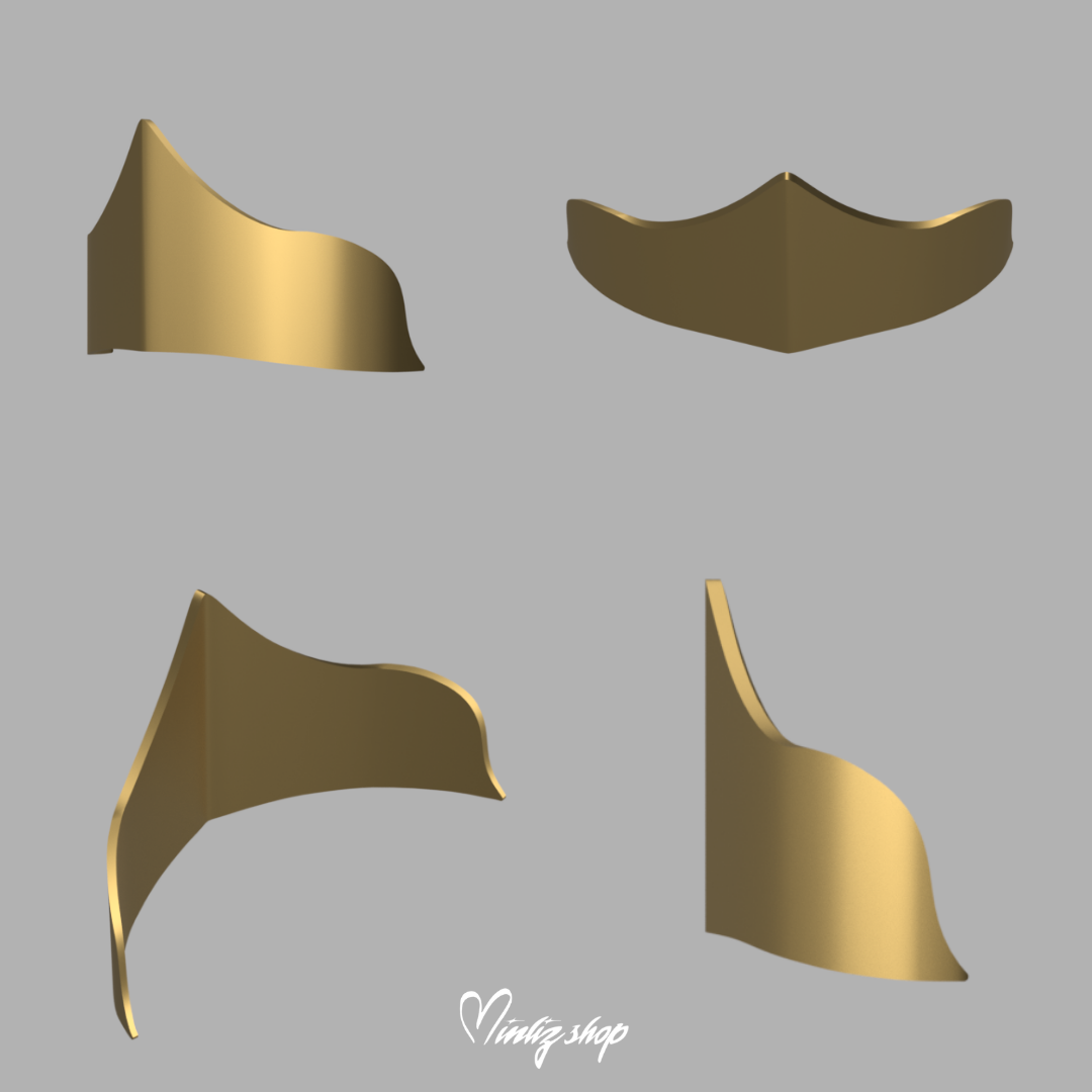 3D Model | Ariel the little Mermaid - Wedding Crown