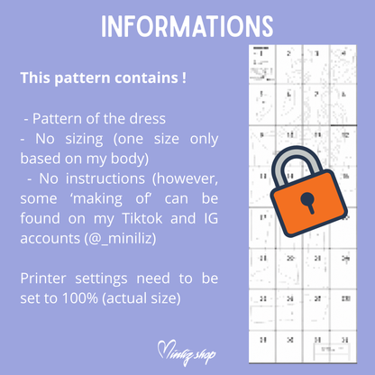 Sewing Pattern | Spirit Blossom Springs Ahri Dress Sewing Pattern