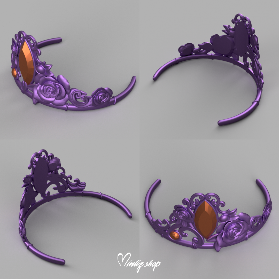 3D Model | Barbie and The Diamond Castle - Liana Crown