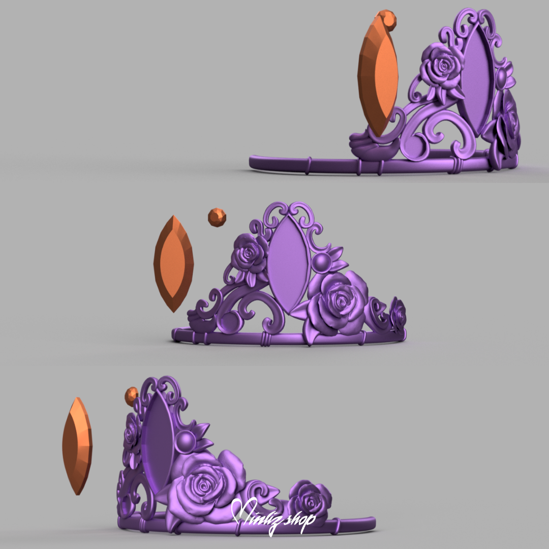 3D Model | Barbie and The Diamond Castle - Liana Crown