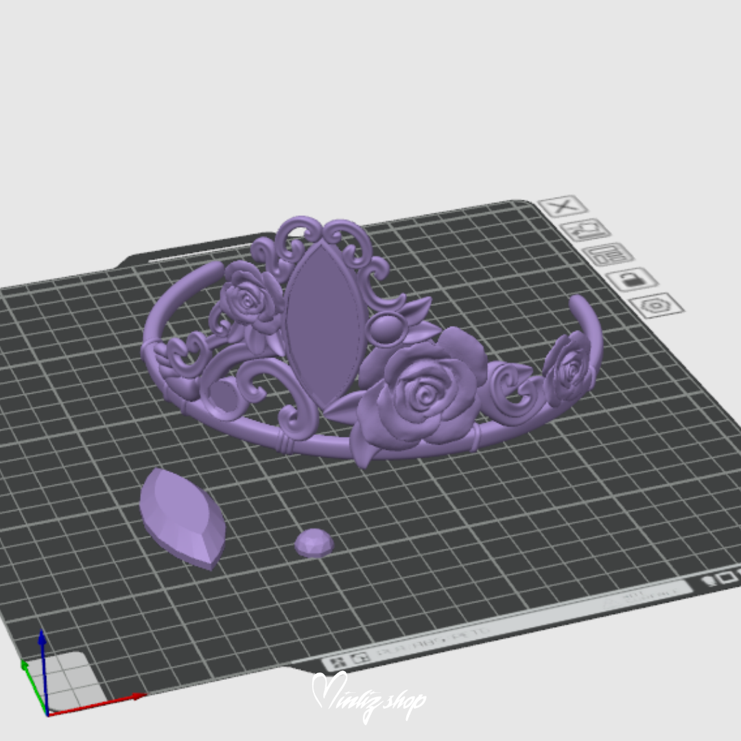 3D Model | Barbie and The Diamond Castle - Liana Crown