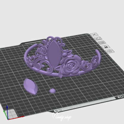 3D Model | Barbie and The Diamond Castle - Liana Crown