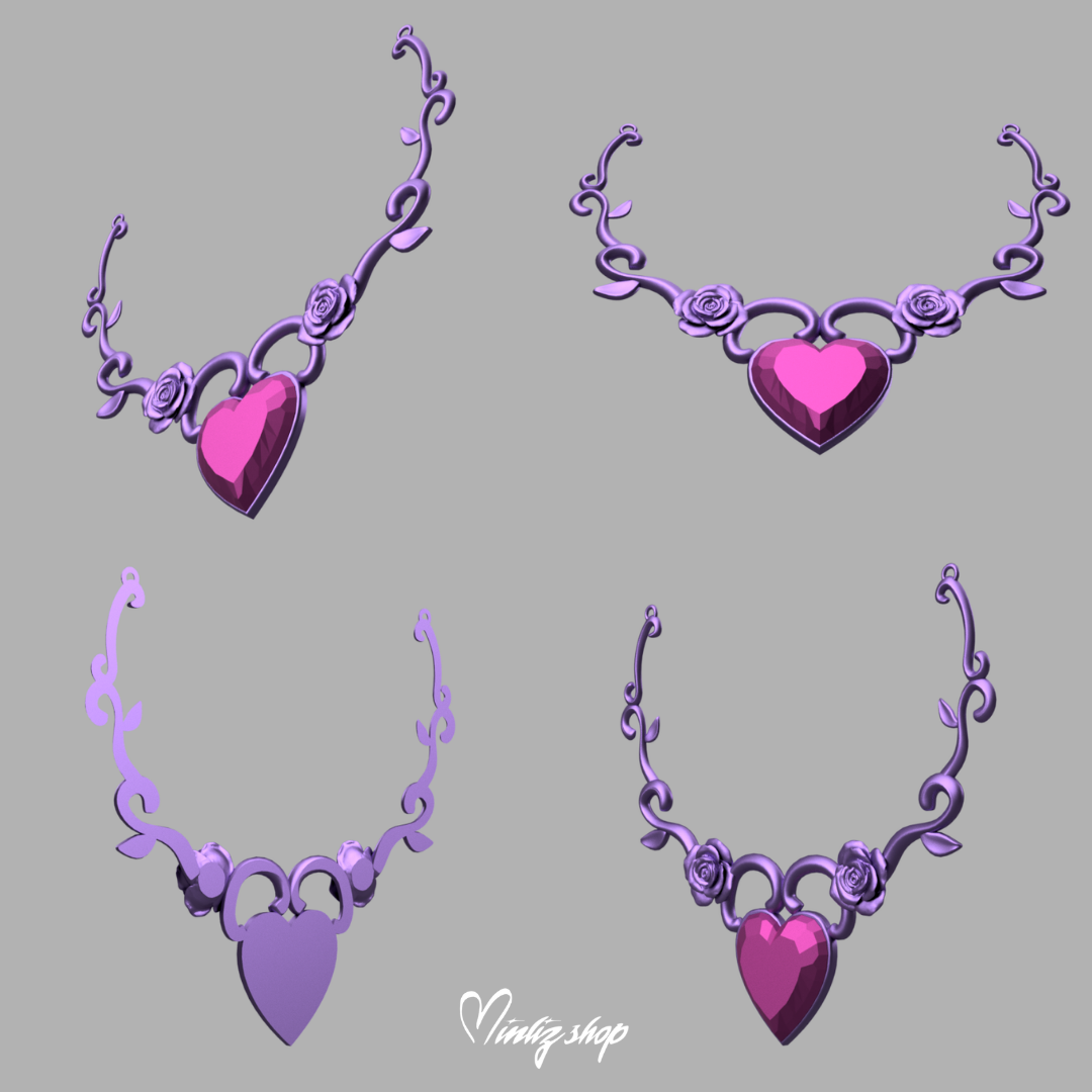 3D Model | Barbie and the Diamond Castle - Liana Necklace
