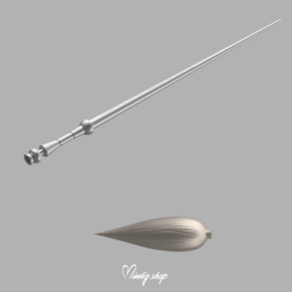 3D Model | Barbie as Rapunzel Paintbrush