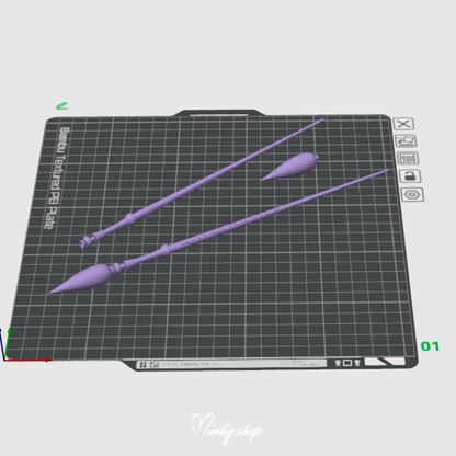 3D Model | Barbie as Rapunzel Paintbrush