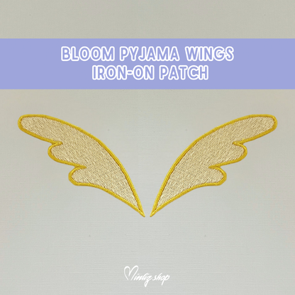 Iron-On Embroidery Patch - Winx Club Bloom's Pyjama wings