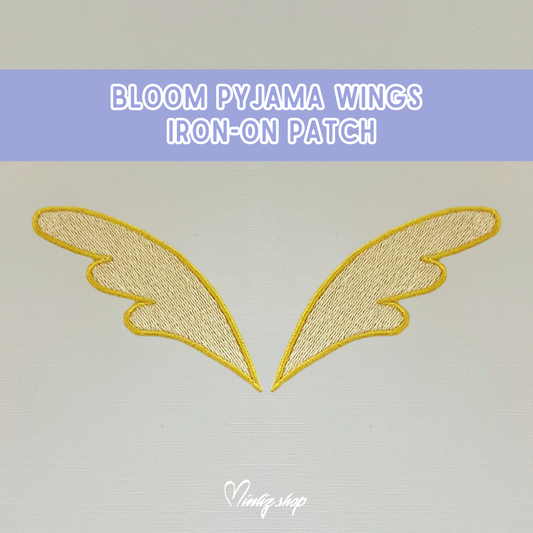 Écusson brodé thermocollant | Winx Club Bloom pyjama ailes