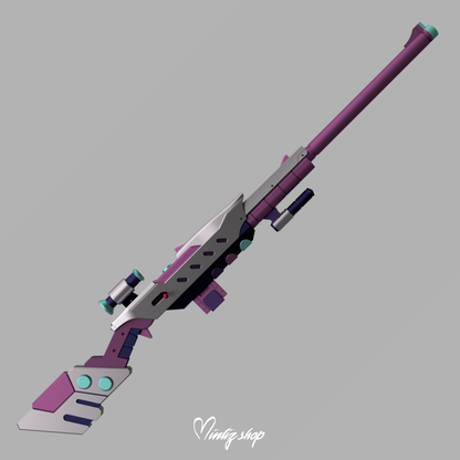 3D Printed Kit | Caitlyn Arcade Weapon League of Legends