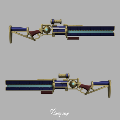 3D Printed Kit | Caitlyn Arcane Commander Weapon League of Legends