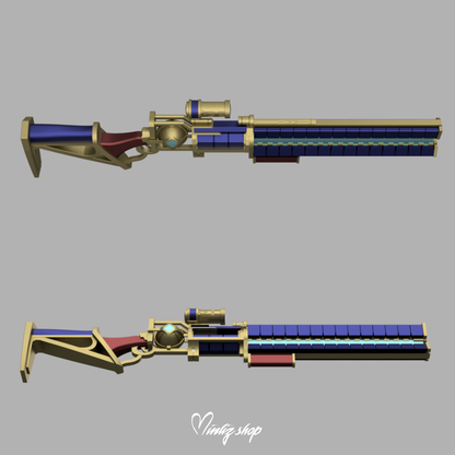 3D Printed Kit | Caitlyn Arcane Commander Weapon League of Legends