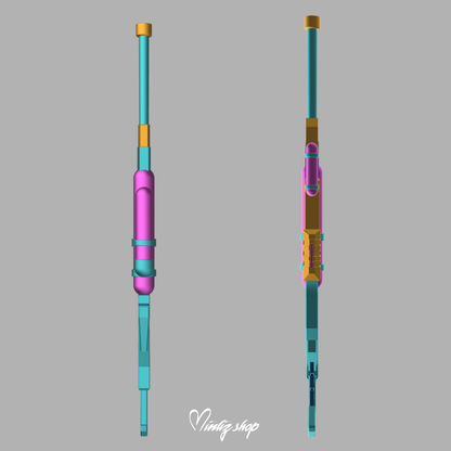 3D Model | Caitlyn Pool Party Weapon League of Legends