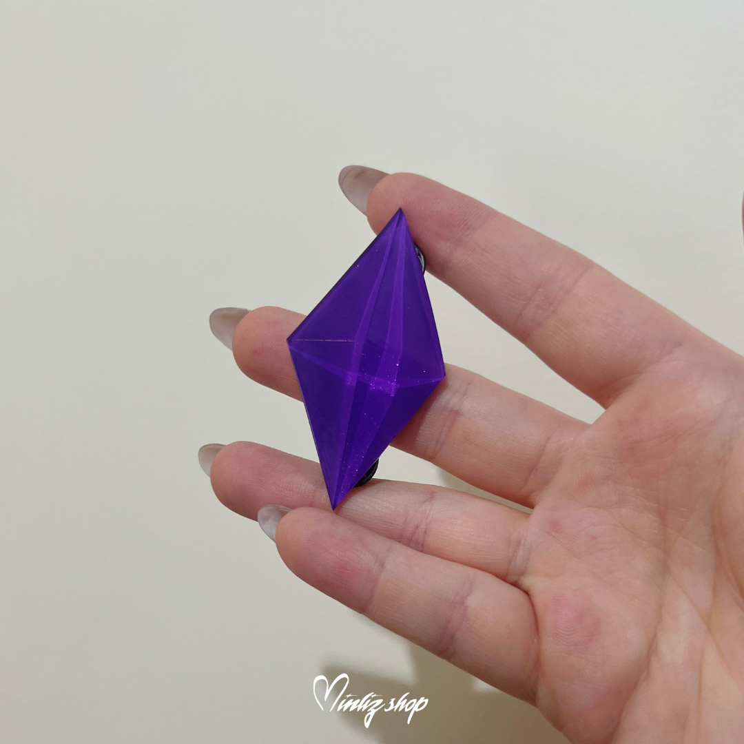 Winx Dark Bloom Accessories Crown and Gem Cosplay