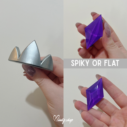 Winx Dark Bloom Accessories Crown and Gem Cosplay