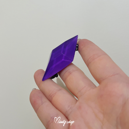 Winx Dark Bloom Accessories Crown and Gem Cosplay