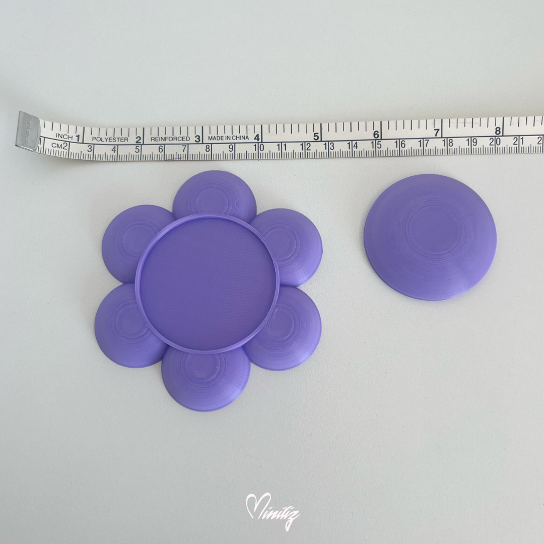 3D Printed Kit | Princess Daisy brooch and earrings