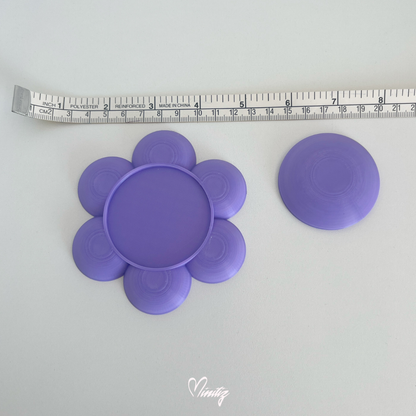 3D Printed Kit | Princess Daisy brooch and earrings